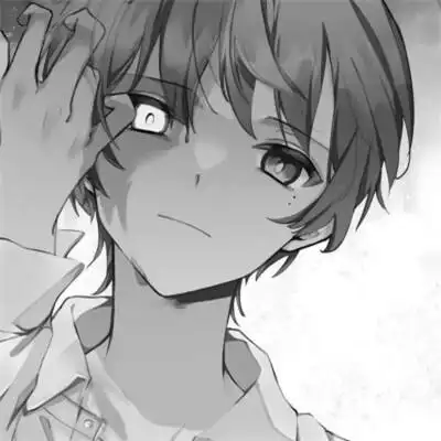 黑白头像漫画高质量男生动漫