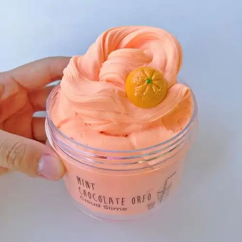 厂家直销越玩越大起泡胶slime拉面泥戳戳泥diy菠萝棉花泥200ml