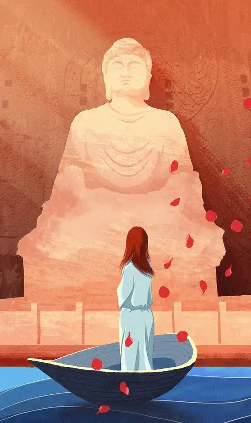 龙门石窟 - 你|插画|创作习作|尚jf - 原创作品 - 站酷 (zcool)