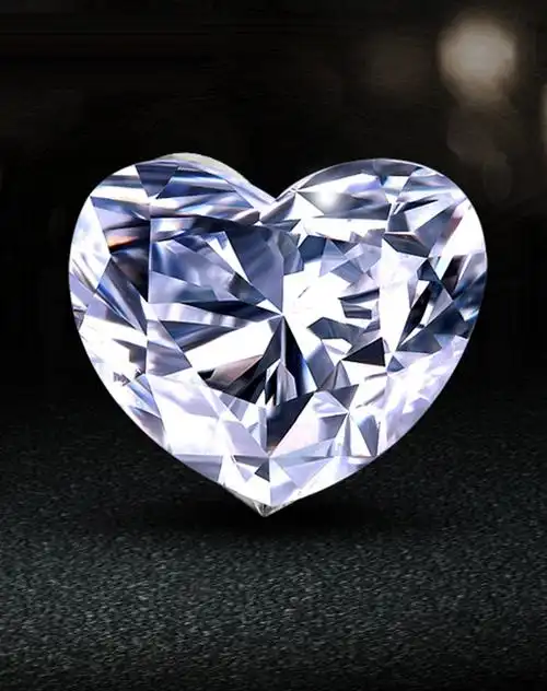 【爱的回馈】32分de色心形裸钻