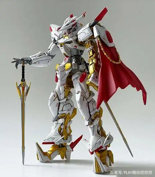 增加披风,金色异端天哈娜高达模型