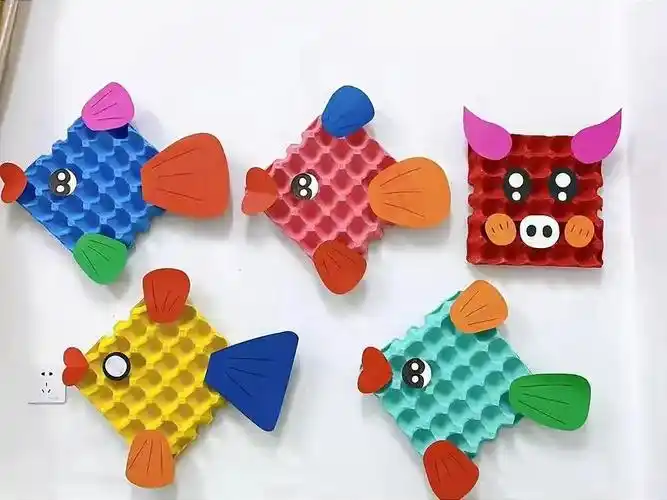 yam丨美育微课堂六一国际儿童节∣变废为宝创意无限蛋托手工制作