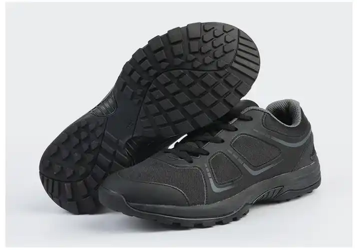 新式19作训鞋体能训练鞋男迷彩鞋作战靴作训胶鞋黑色低帮透气轻跑步鞋