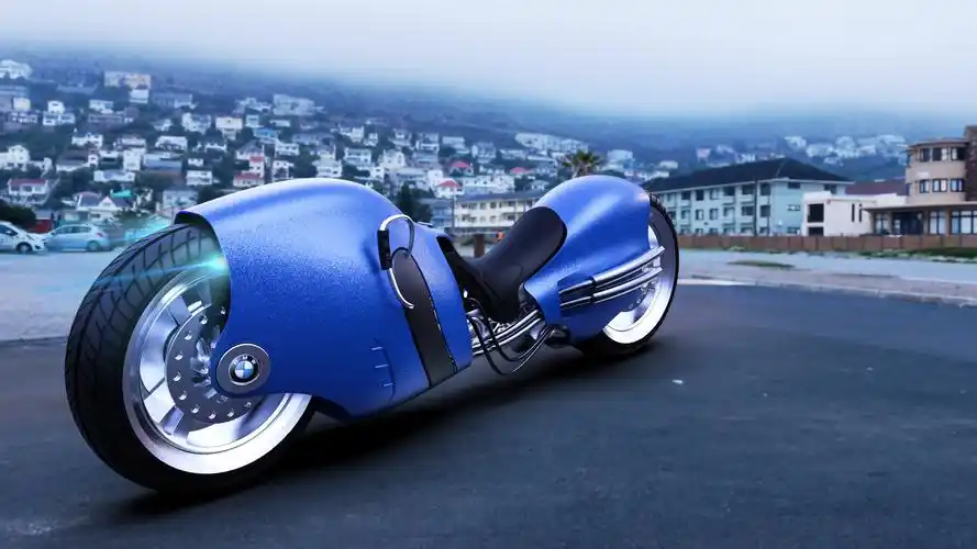 渲染,建模,摩托车,概念摩托,宝马