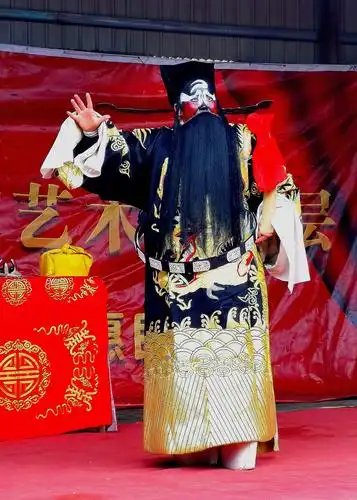 崔派名剧《包青天》 演出剧照 田美饰包拯 安阳市豫剧团优秀青年演员