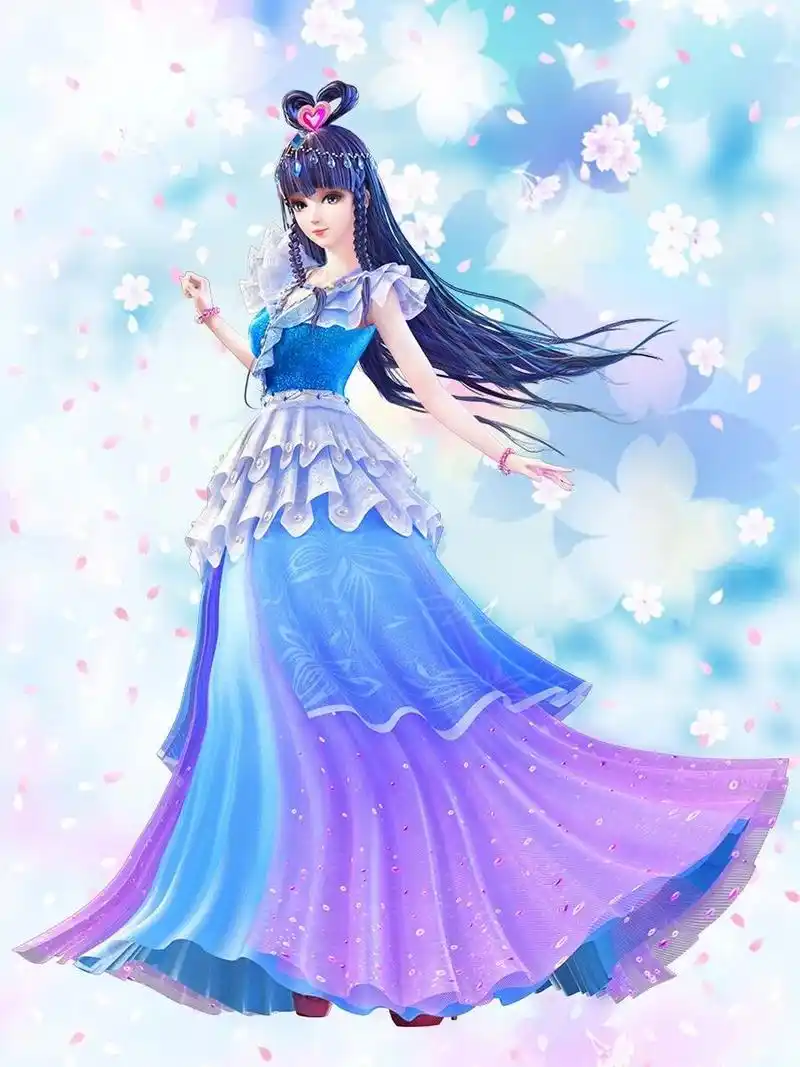 叶罗丽高清壁纸-王默 之前有个小姐姐说想要王默的樱花背景的壁纸,做