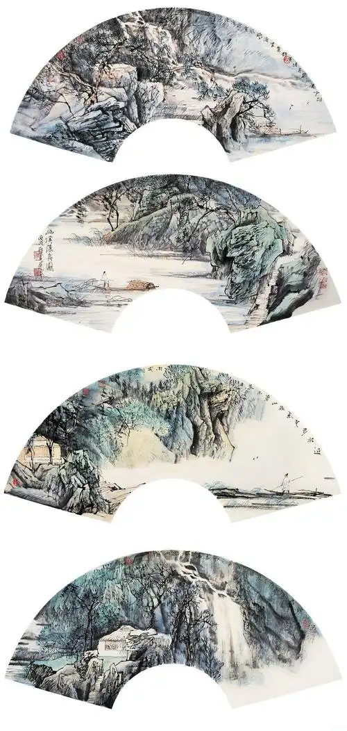 陈玉圃山水画欣赏