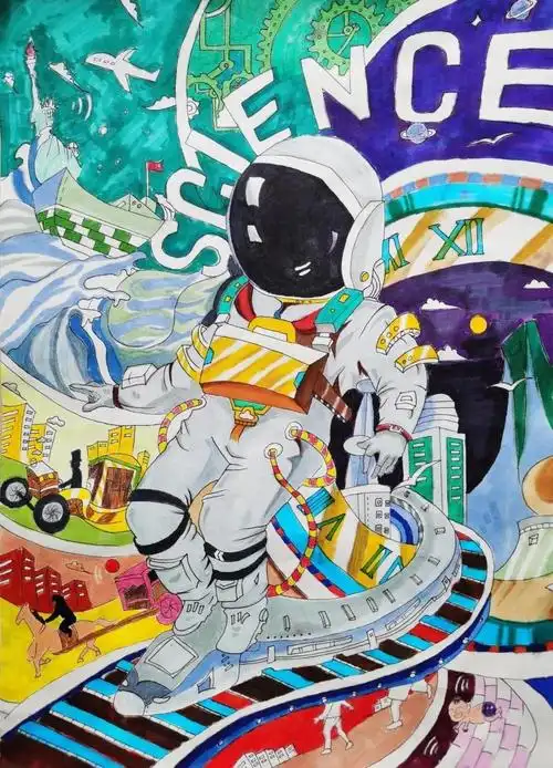 学前教育系多彩青春绘声绘色绘画作品大赛初赛