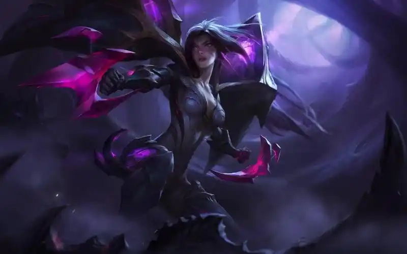 虚空之女-卡莎(kaisa) 登录界面及背景音乐预览 - lol英雄联盟