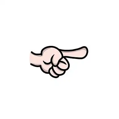 简单的样式向右箭头38542手指,手势,向右,滑动,滑动蓝色轮廓标语的