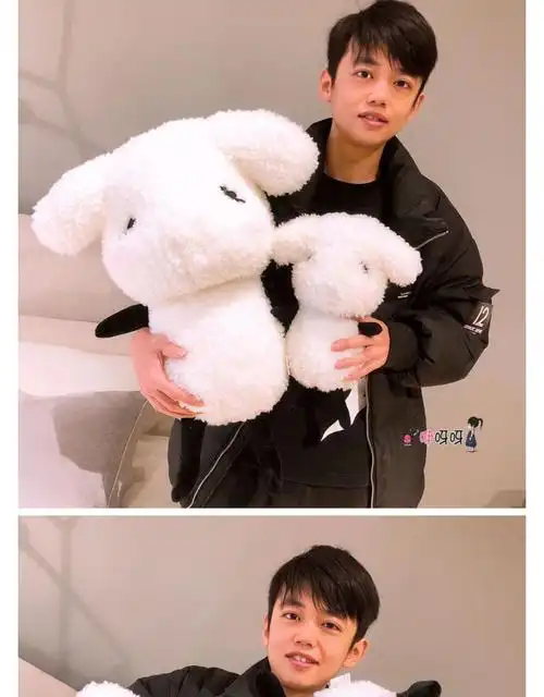 【京选品质】易烊千玺 tfboys同款易烊千玺公仔毛绒玩具易只羊生日会