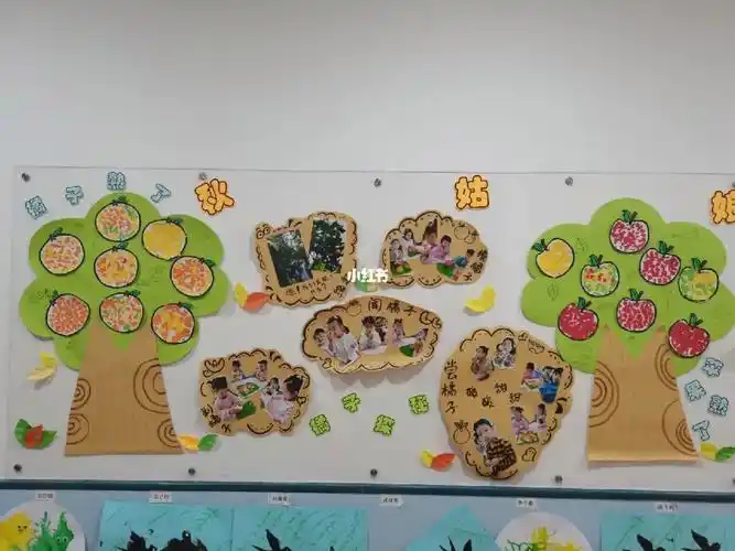 主题墙  #幼儿园环创  #幼儿园环创主题墙  #小班 秋天主题墙