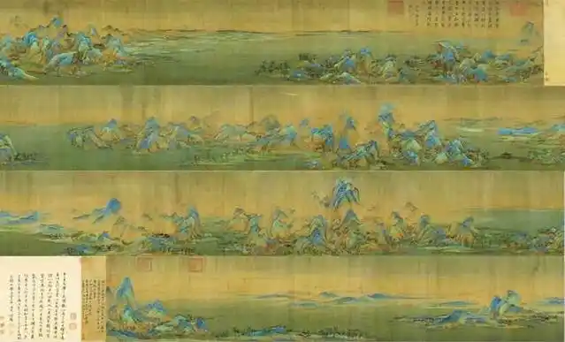 [图文]咫尺有千里之趣——王希孟《千里江山图》赏析_知网文化