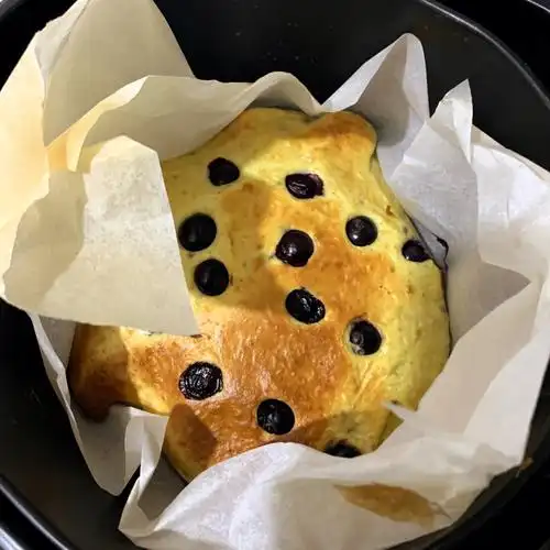 空气炸锅香蕉酸奶快手蛋糕做早餐吃yyds