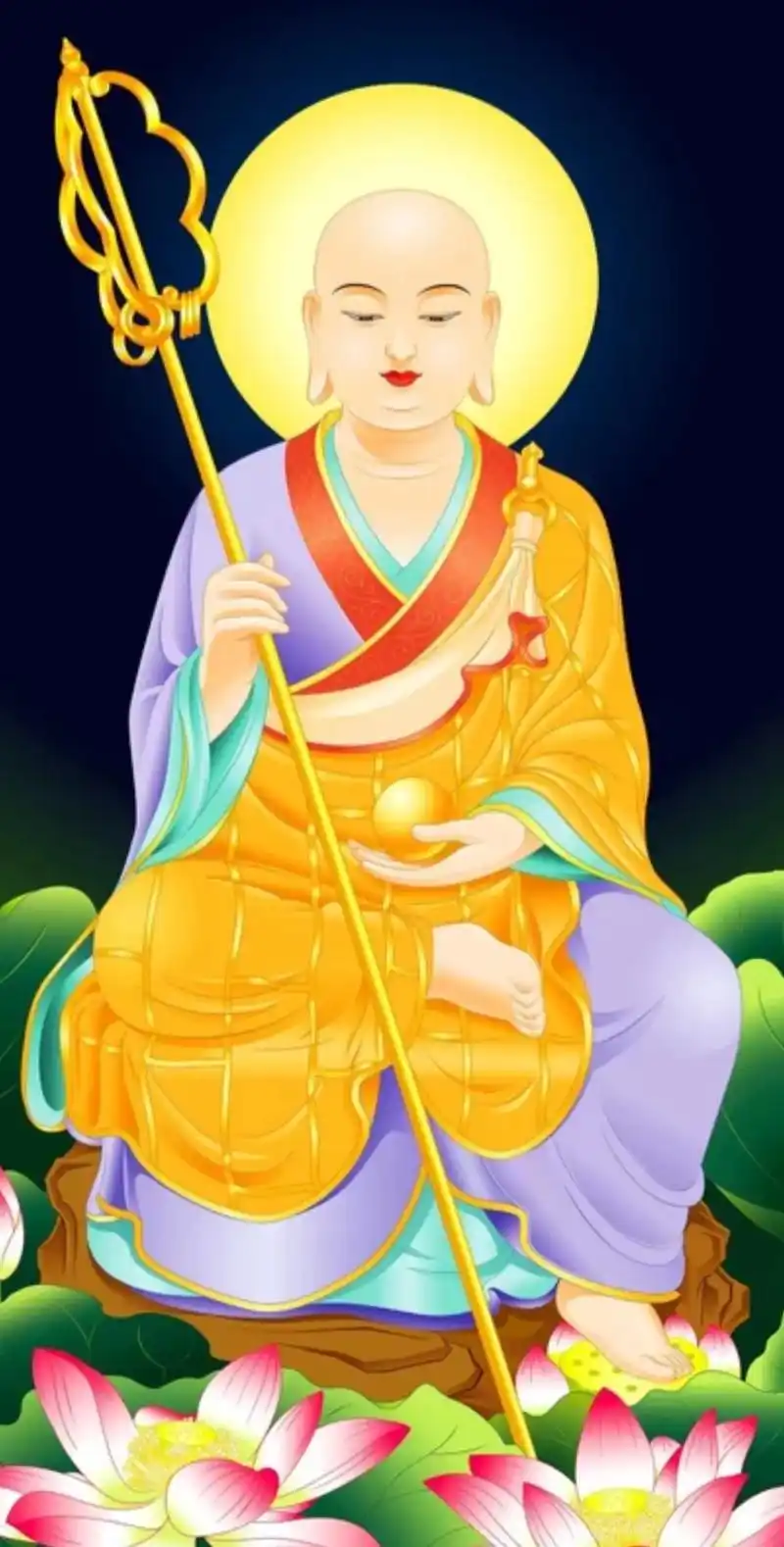 《地藏菩萨九》在尹湌金顺元的安排下,金乔觉被动地离开了国学, - 抖