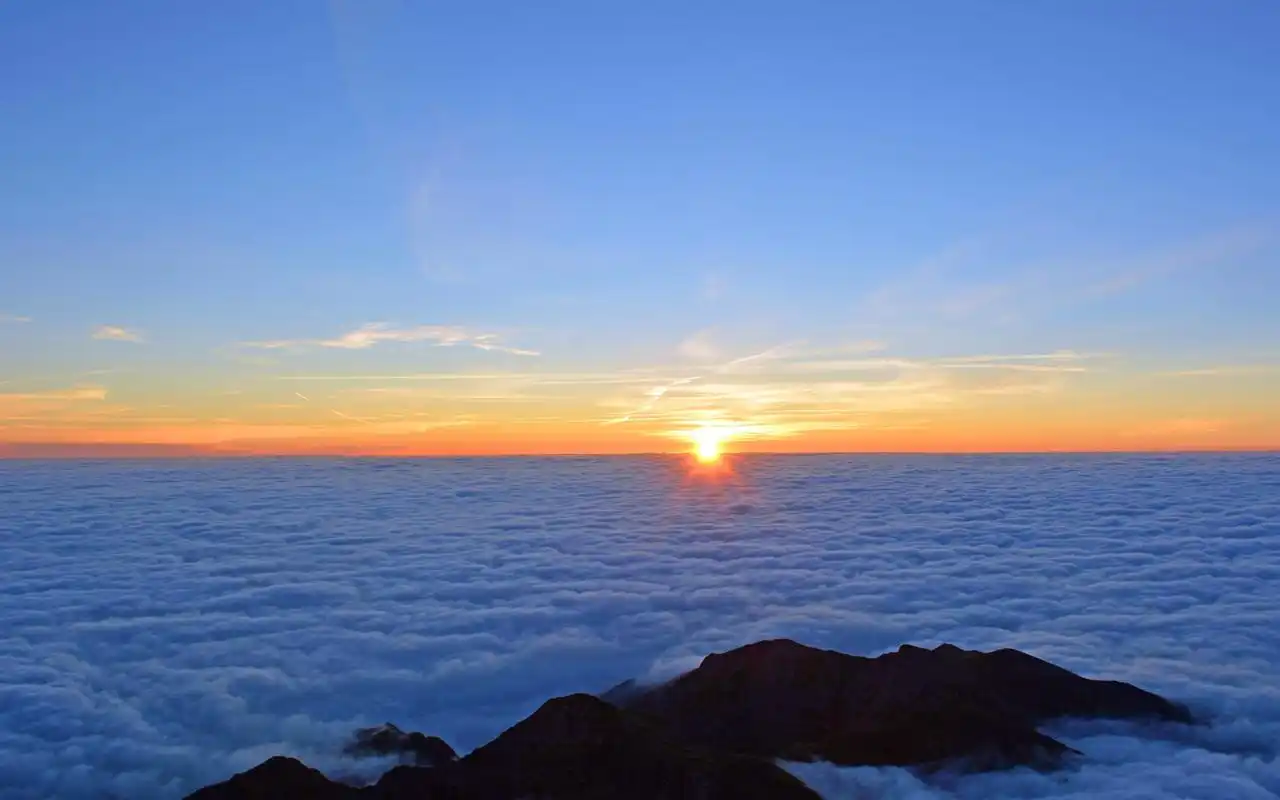 唯美日出风景图片电脑壁纸