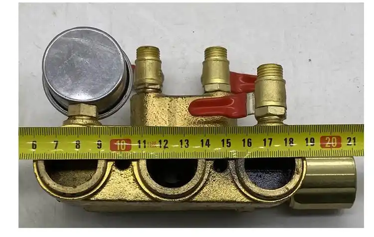 三缸柱塞泵头配件农用26/60打药机出水总成气室调压阀压力表零件 自动