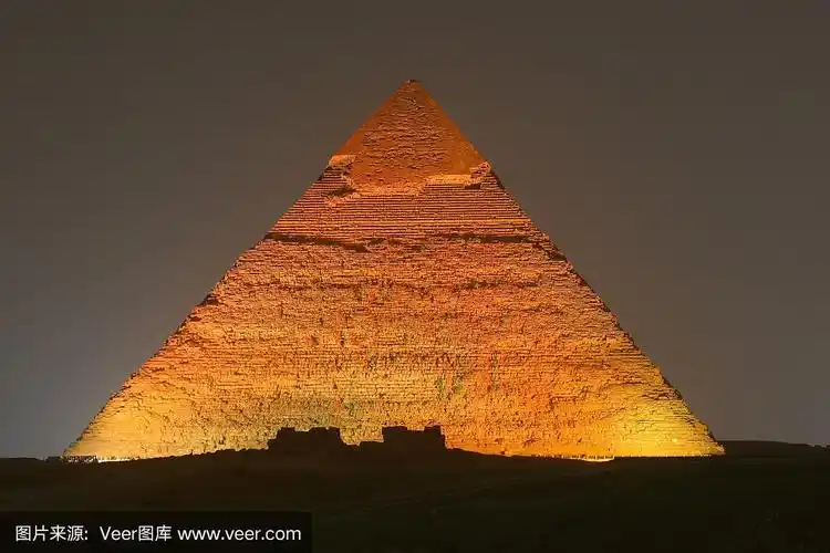 埃及开罗的哈夫拉金字塔