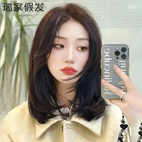 八字刘海中长发(八字刘海中长发发型图片)