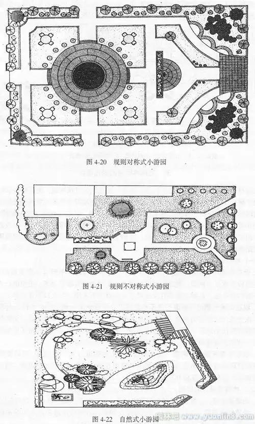 街道小游园的种植设计规则-园林工程_园林吧