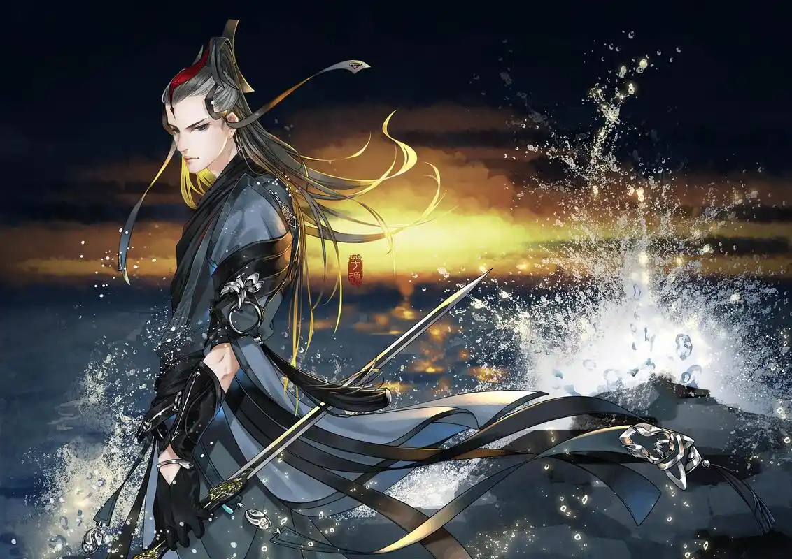 造型漂亮色彩唯美的一组国风(古典)人物插画作品!让人赏心悦目