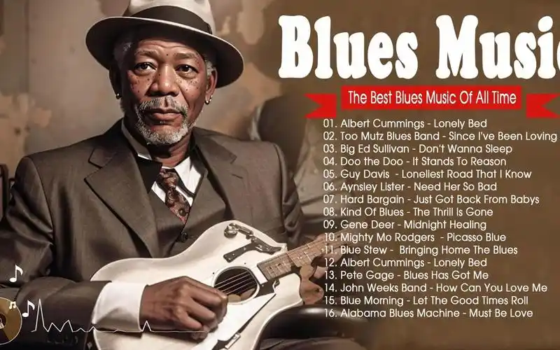 蓝调音乐||有史以来最好的 100 首布鲁斯音乐 ||优美轻松的蓝调音乐