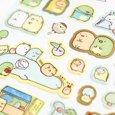 手帐简笔画角落生物