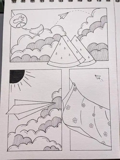 分镜绘画西瓜