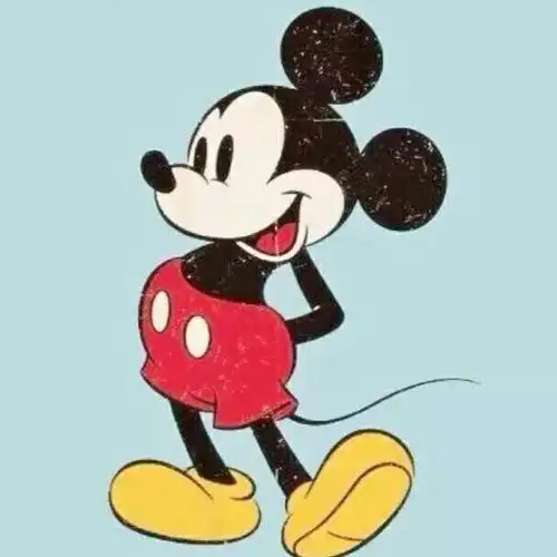 米老鼠情侣微信头像