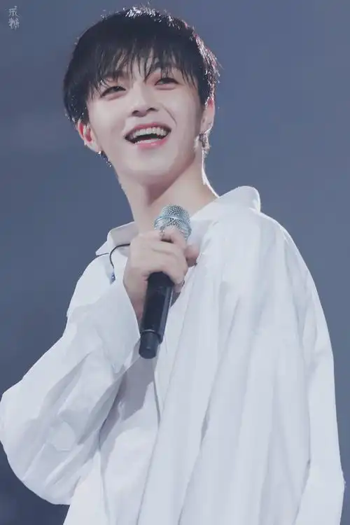 陈立农湿发湿漉漉的头发干净清澈的眼神甜美的笑容