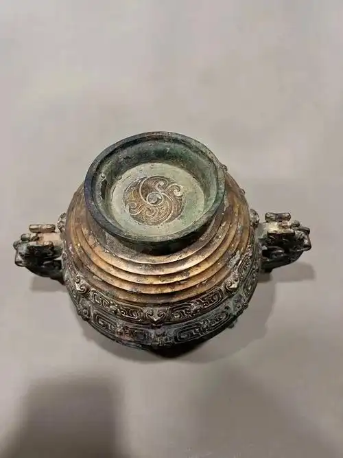 郑州古玩城仿古青铜器老周13903868365高锡高仿红斑绿 - 抖音