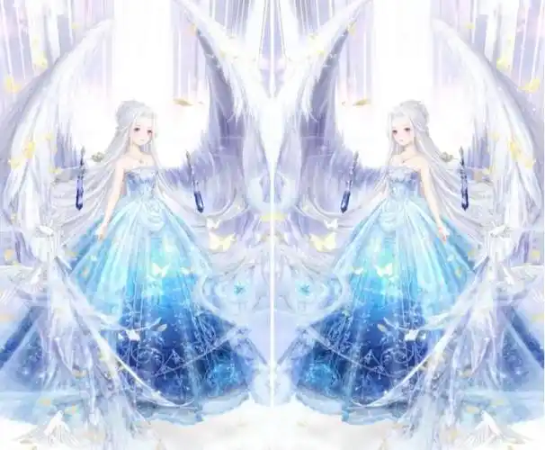 暖暖中星空系列的摆件大部分都是蓝色系的与套装的颜色相呼应.