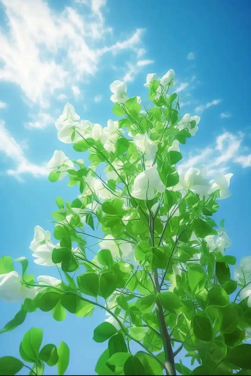 香豌豆的花语是"美丽,甜蜜,娇柔,回忆"#ai绘画 #芍药  - 抖音