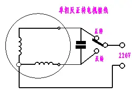 220v4线电机接线问题