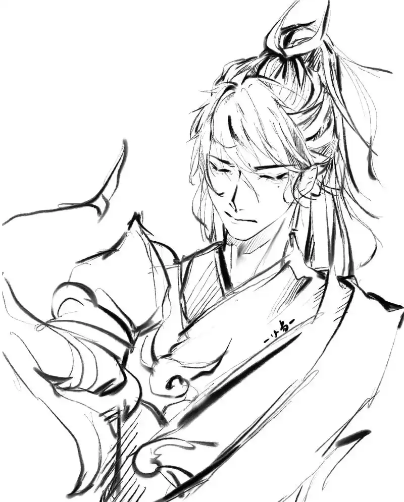 tvt#procreate绘画 #画画 #王者荣耀 #李信  - 抖音