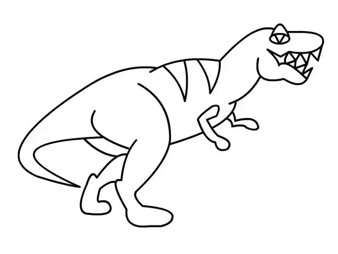 特暴龙怎么画 特暴龙怎么画简单又帅气 特暴龙怎么画简单-养娃家