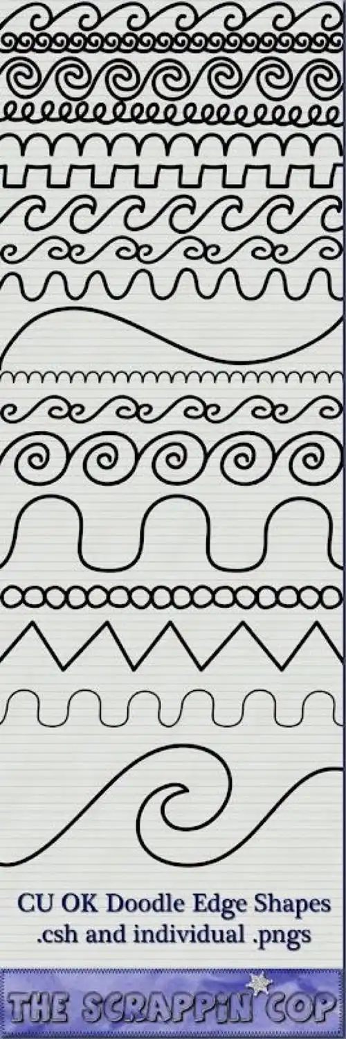 手帐hand drawn 教程 简笔画 花边