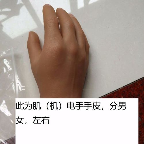 前臂上臂 假肢硅胶肌电手皮机电手皮 功能手美容手假肢手仿生手皮