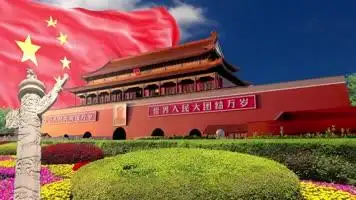 《国家》歌曲背景无边框版k1