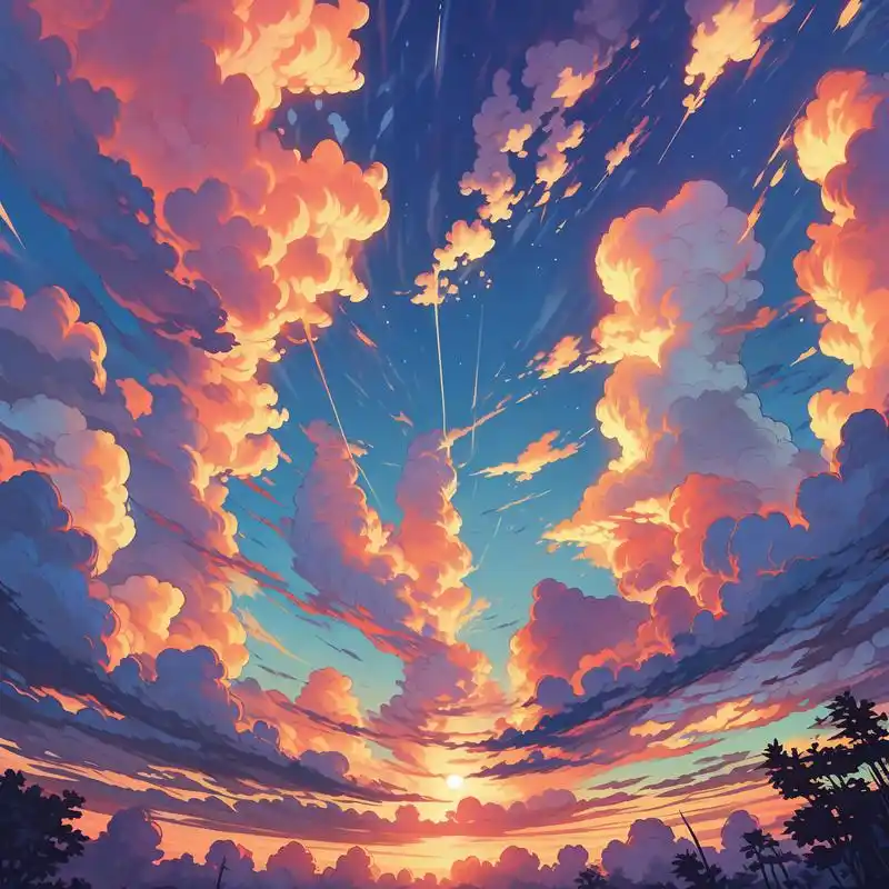 微信头像78绝美天空风景