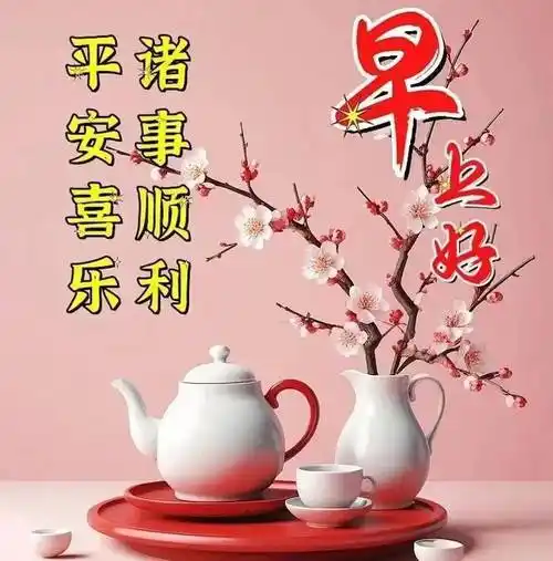 精选春日暖心早上好问候语漂亮鲜花图片带字祝福,群发早安暖心周末