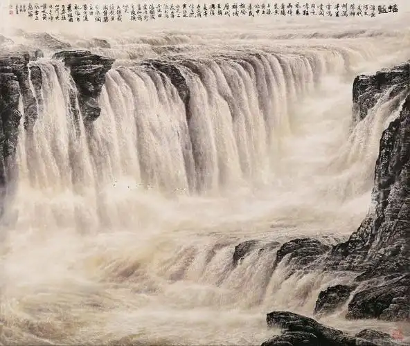 陈春勇 b.1970 黄河壶口大瀑布