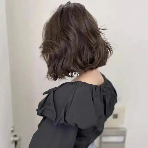 短发法式烫 卷度自然 增高颅顶9315