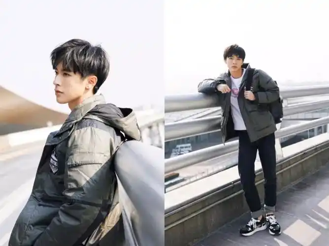 纽约时装周发现这只小奶狗有点潮张逸杰的百搭时尚感终于要被发现了吗