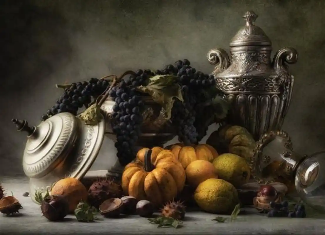 【古典风格静物摄影作品】 摄影师:ron lavèn