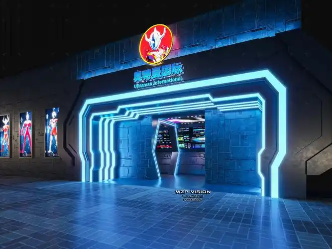 现代科技餐厅 - 效果图交流区-建e室内设计网