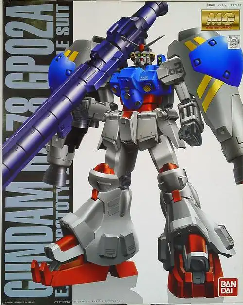 bandai - mg/gundam 0083 gundam gp02 physalis coating 1/100 , mg