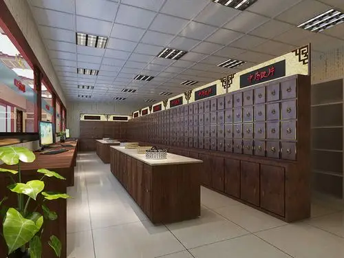 康仁堂精优中药房中药房-合肥药店设计