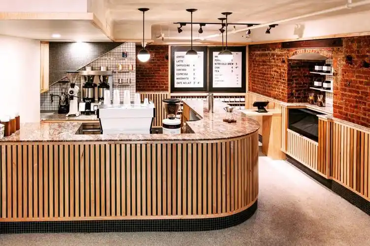 淡雅风格的咖啡厅和酒吧案例(美国)-休闲娱乐类装修案例-筑龙室内设计