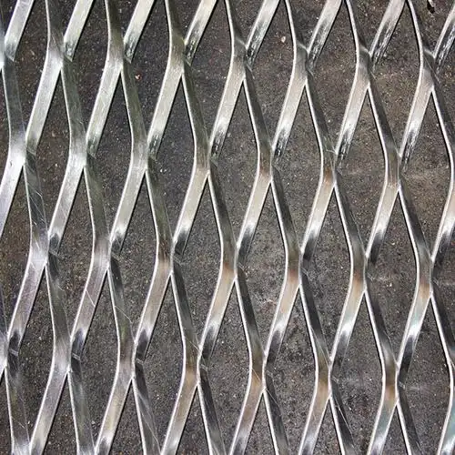 铝板拉伸网吊顶天花网吸音墙网幕墙铝拉网防护菱形网平面铝网片